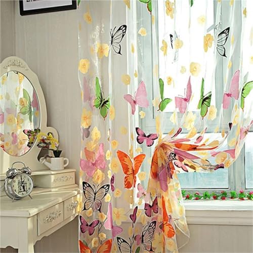 Colorful Tassel String Curtains for Living Room