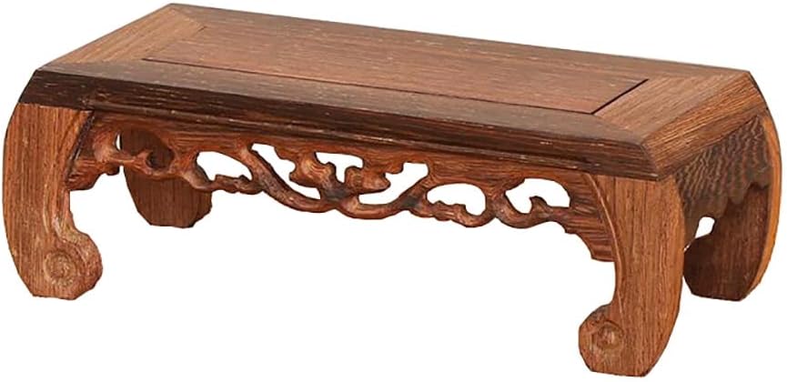 Oriental Chicken Wing Wood Pedestal Stand