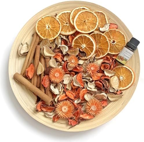 Fall Potpourri Dried Orange Slices Cinnamon Sticks Decorative Bowl Filler