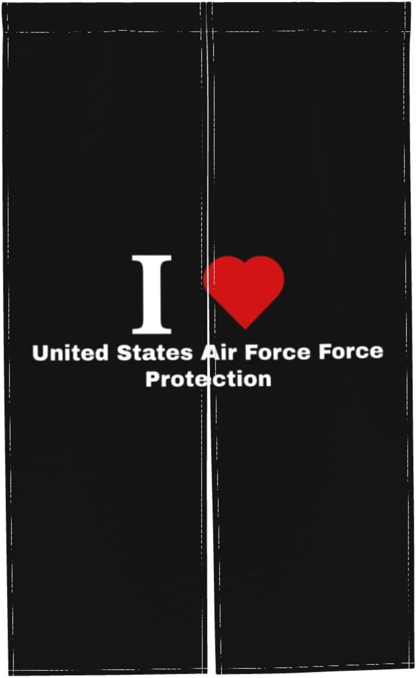 I Love USA Air Force Blackout Curtains 34x56in