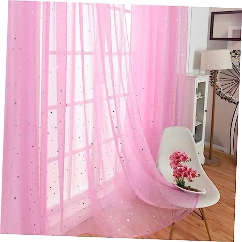 Beautiful Pink Tulle Curtains for Home Decor