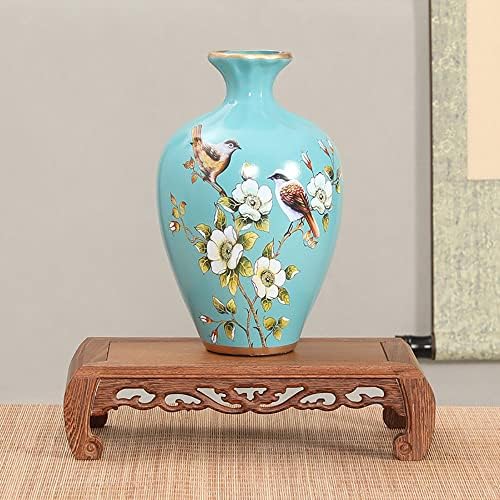 Oriental Chicken Wing Wood Pedestal Stand