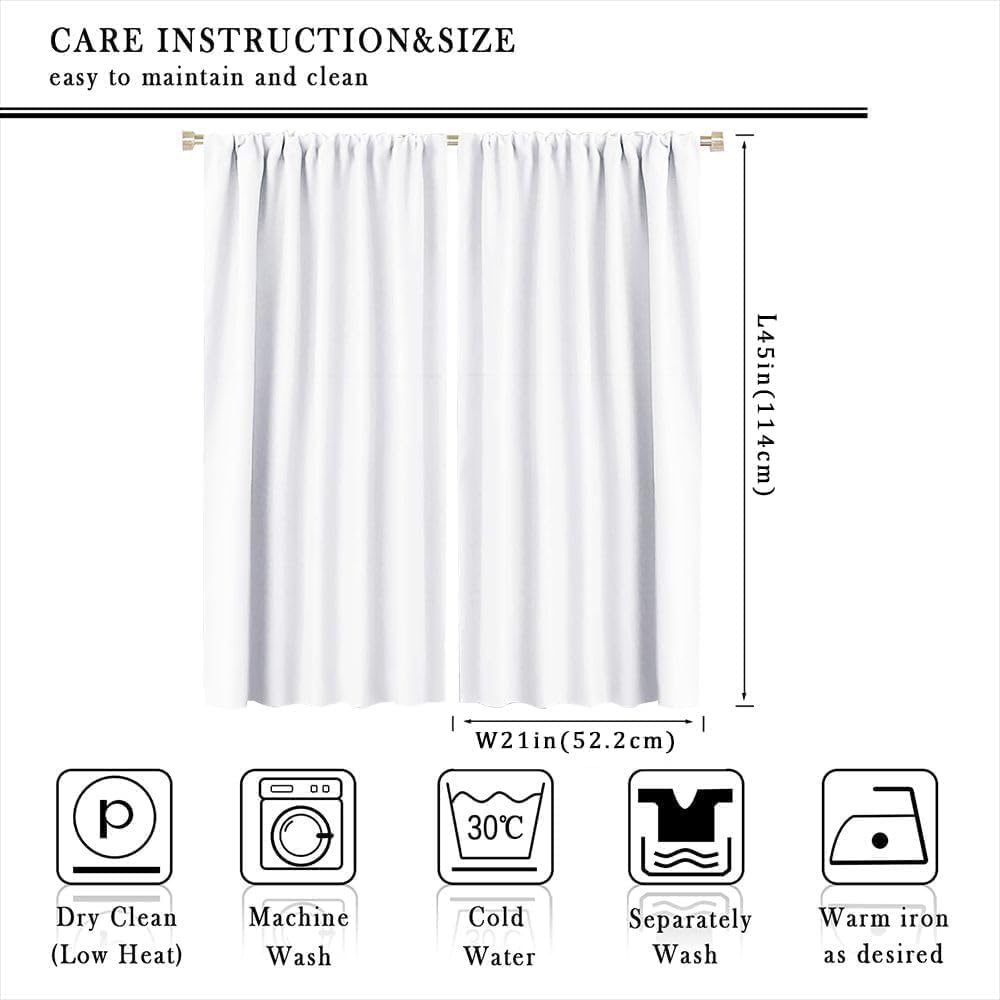 Blue Octopus Animal Blackout Curtains 2 Panels