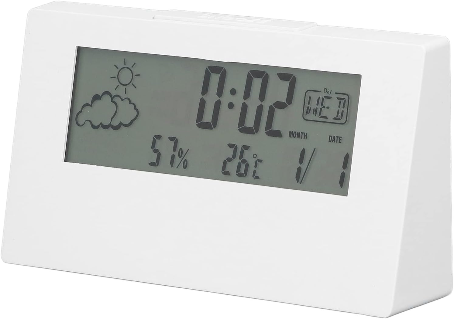 Greensen Multifunction Digital Alarm Clock with Temperature and Humidity Display