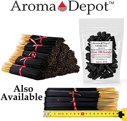 1 Inch Dragon Blood Incense Charcoal Cones 20 Pack