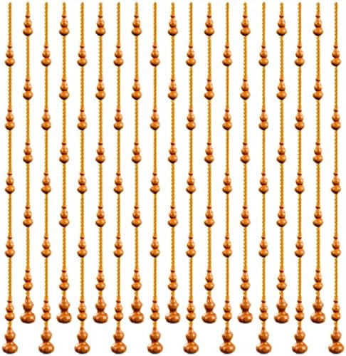 XOOFMASS Wood Beaded Curtain for Doorway Partition