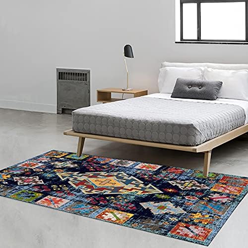 Colorful Rug Runner for Bedroom and Kitchen