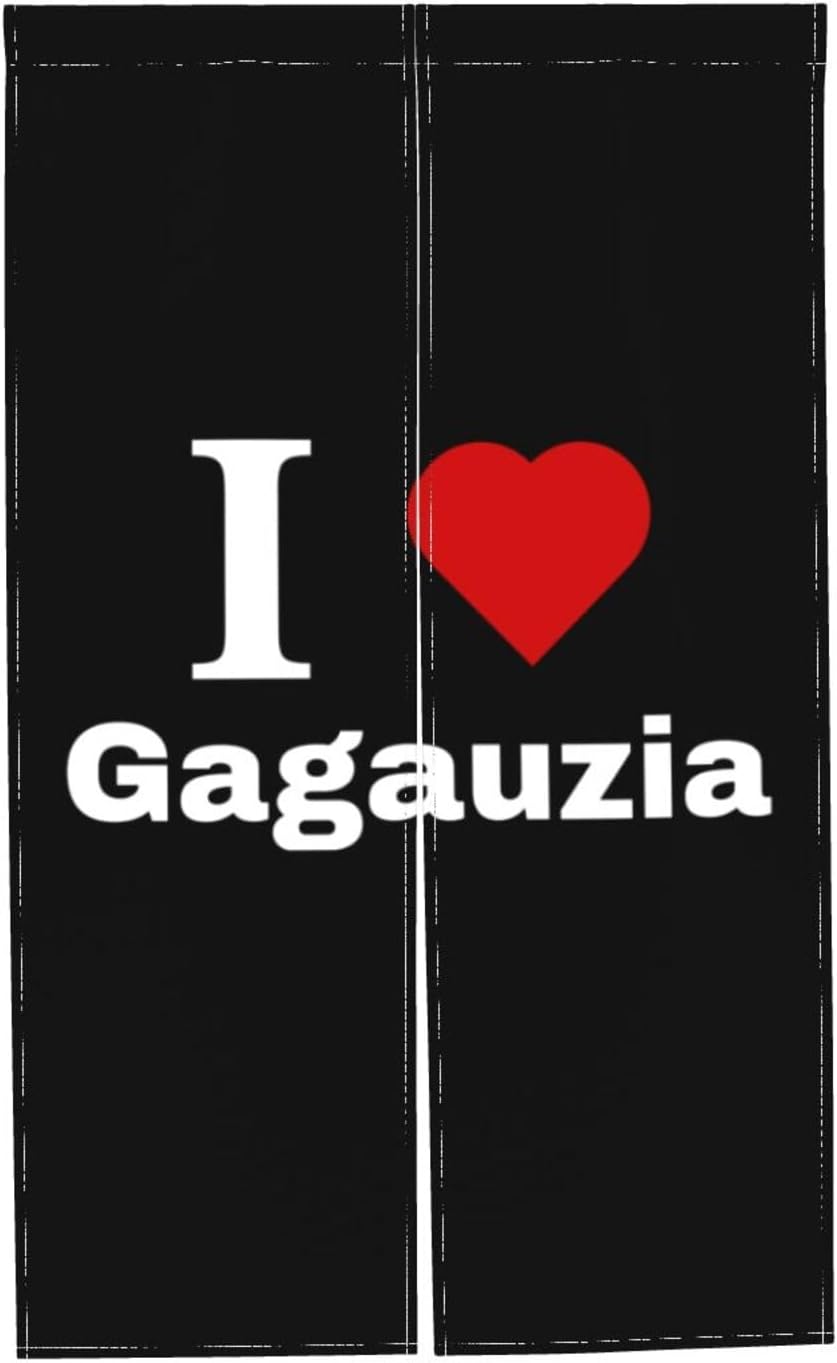 I Love Gagauzia Blackout Curtains for Doorways