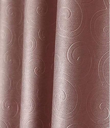HAPPLiGNLY Velvet Beads Curtains 140x230cm 2 Panels Coffee