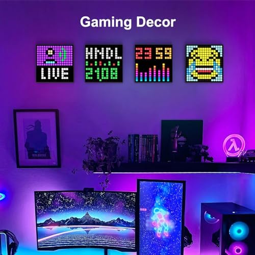 Divoom Pixoo 16 Pixel Art Digital Clock with WiFi and App Control