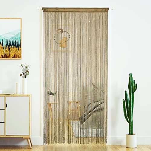 YaoYue Beaded Curtain Door Divider for Privacy Decor