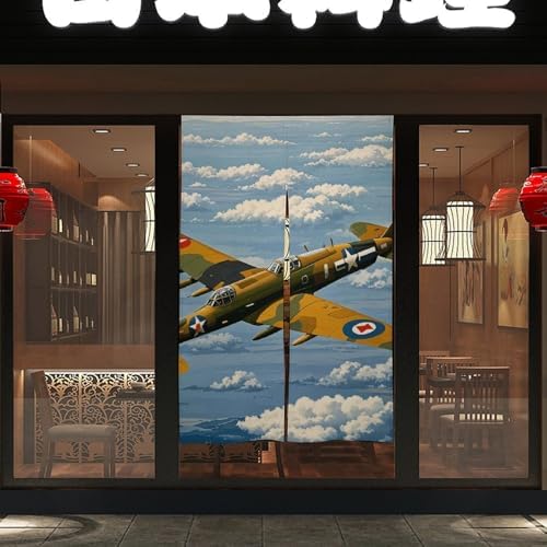 World War 2 Aircraft Door Curtain 57x17 Inches