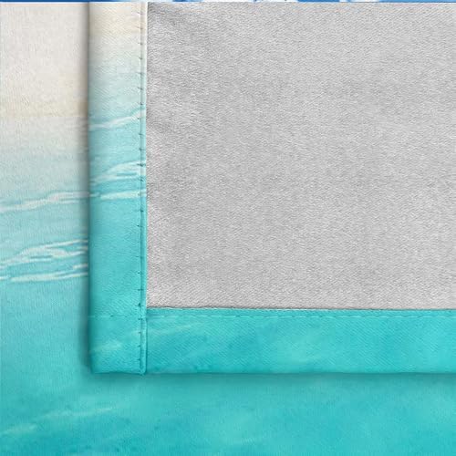 Lirzxin Blackout Curtains 2 Panels 54x108 Inch Eyelet Top