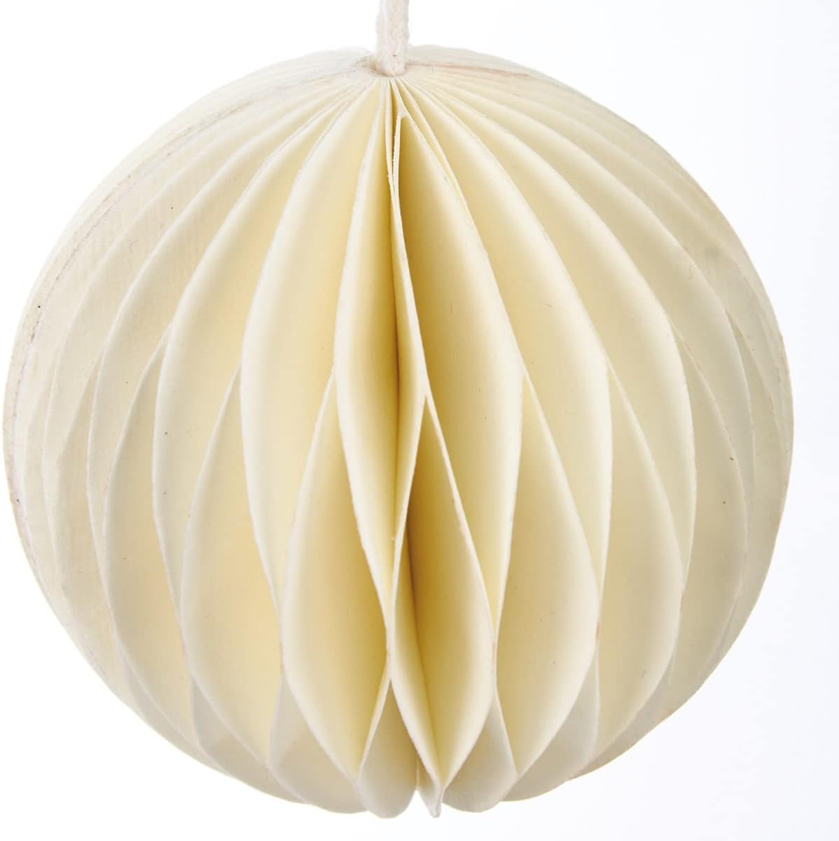 Primitives by Kathy Cream Ball Ornament