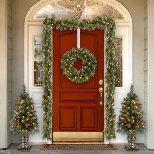 Adjustable Wreath Hanger for Front Door 20 lbs