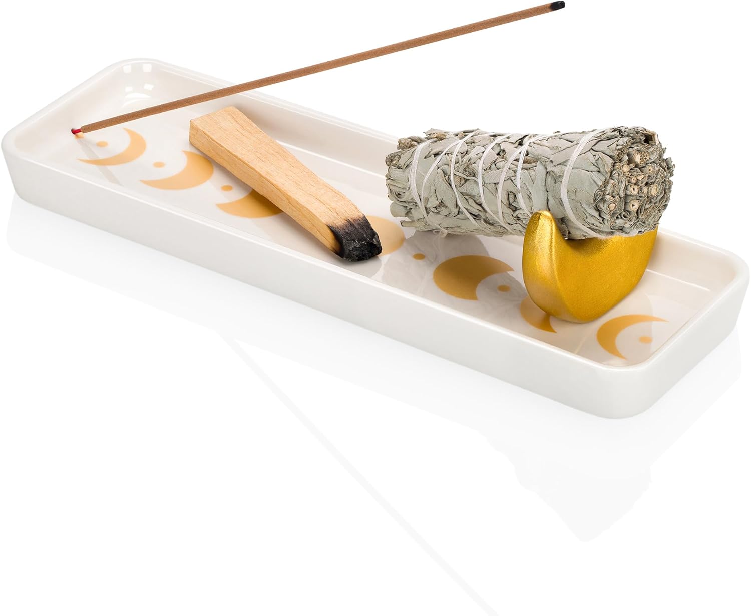 ZenBless Handcrafted Ceramic Incense Holder