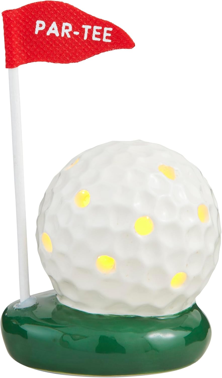 Mud Pie Golf Ball Light Up Sitter 4 14 X 2 12