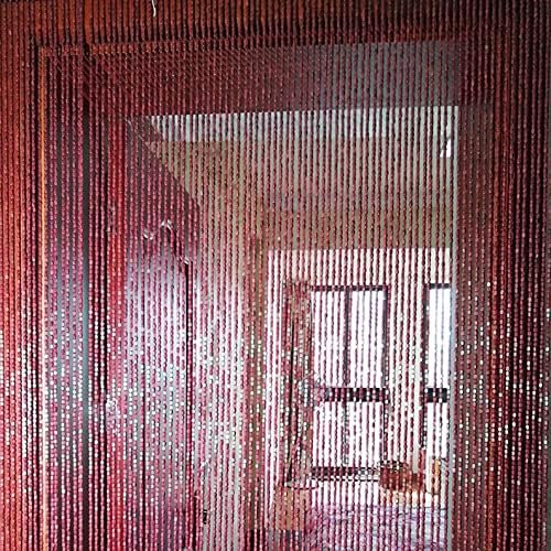 Bamboo Beaded Curtain for Doorway and Wall Decor