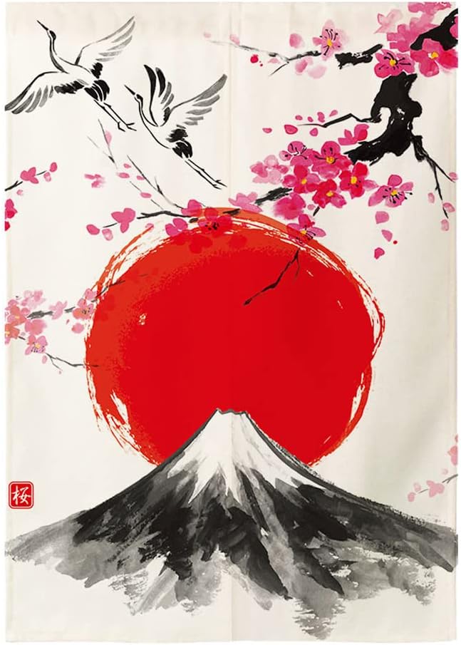Japanese Noren Doorway Curtain Tapestry 315x472