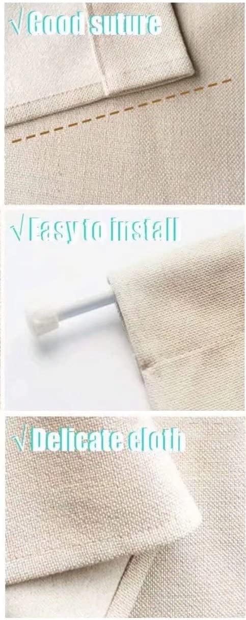 iPrint Custom Japanese Doorway Curtain with Light Blue Design