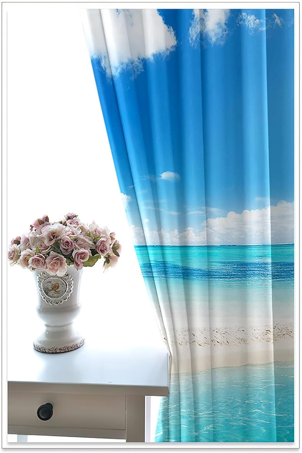 Lirzxin Blackout Curtains 2 Panels 54x108 Inch Eyelet Top