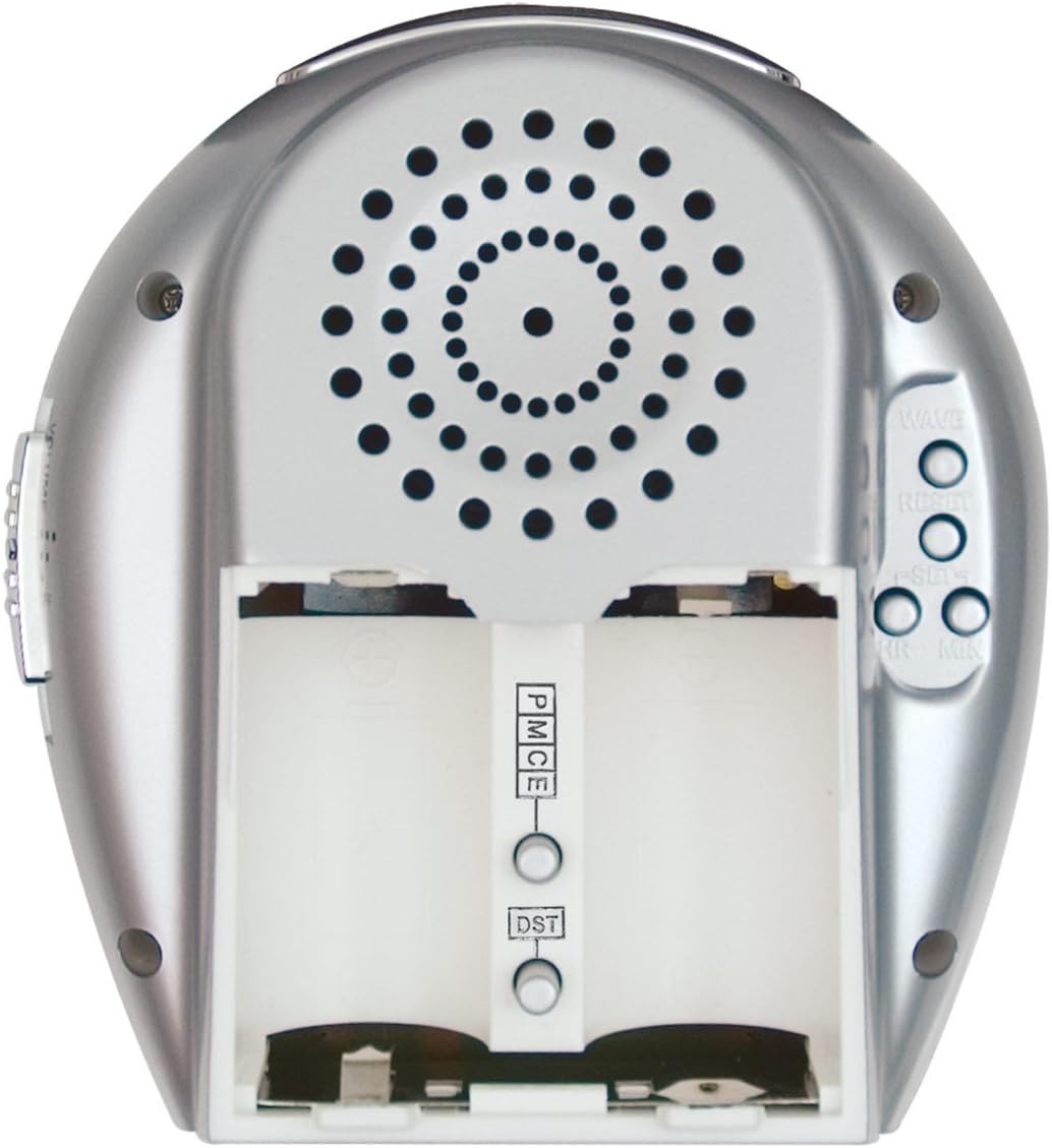 Talking Atomic Analog Alarm Clock with Snooze