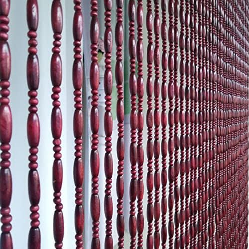 Wood Beaded Curtains for Doorway and Home Decor