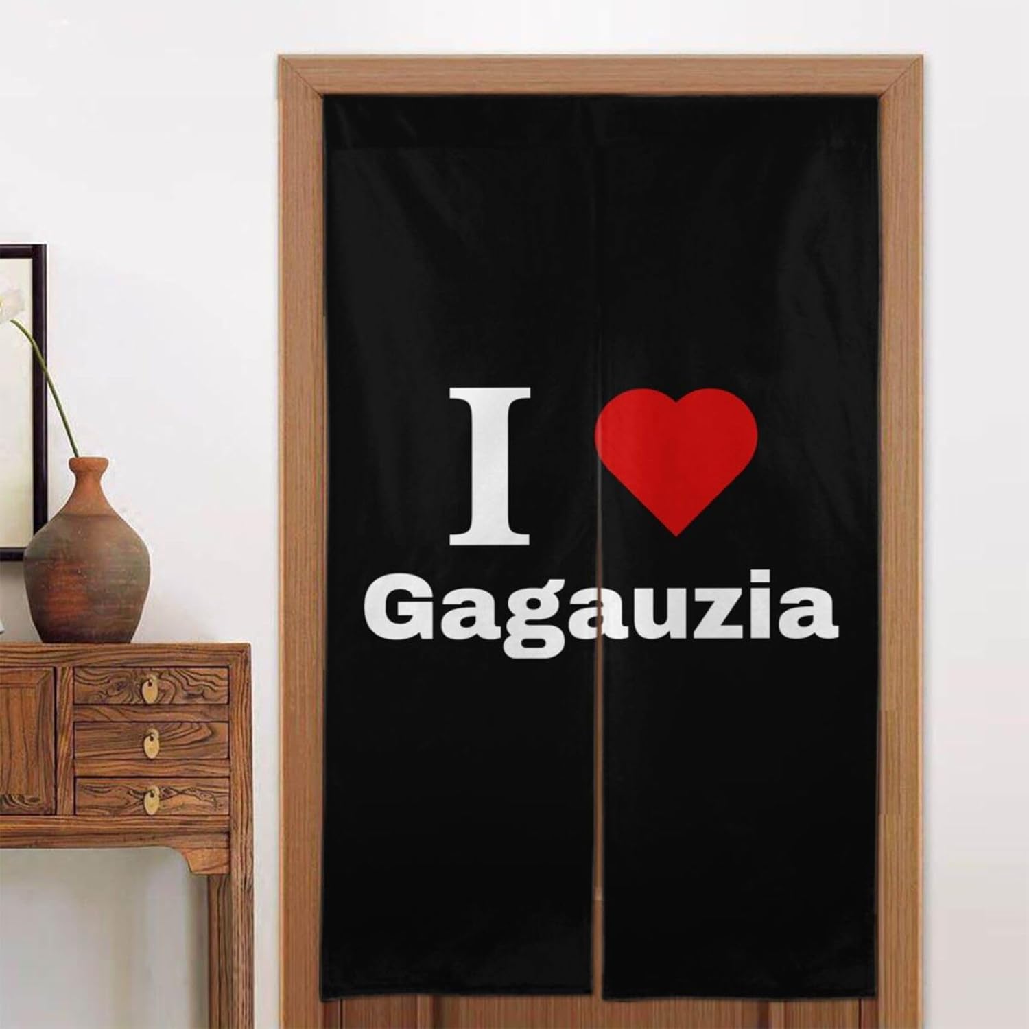 I Love Gagauzia Blackout Curtains for Doorways