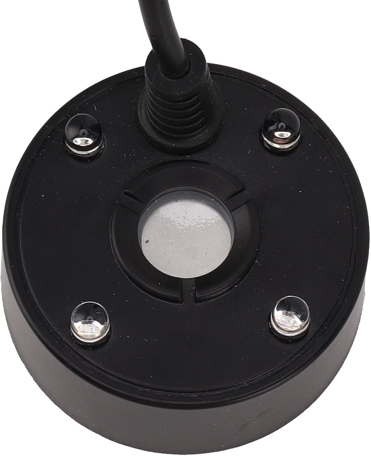 ZJchao Ultrasonic Mist Maker Fogger with LED Lights - 5V USB Black