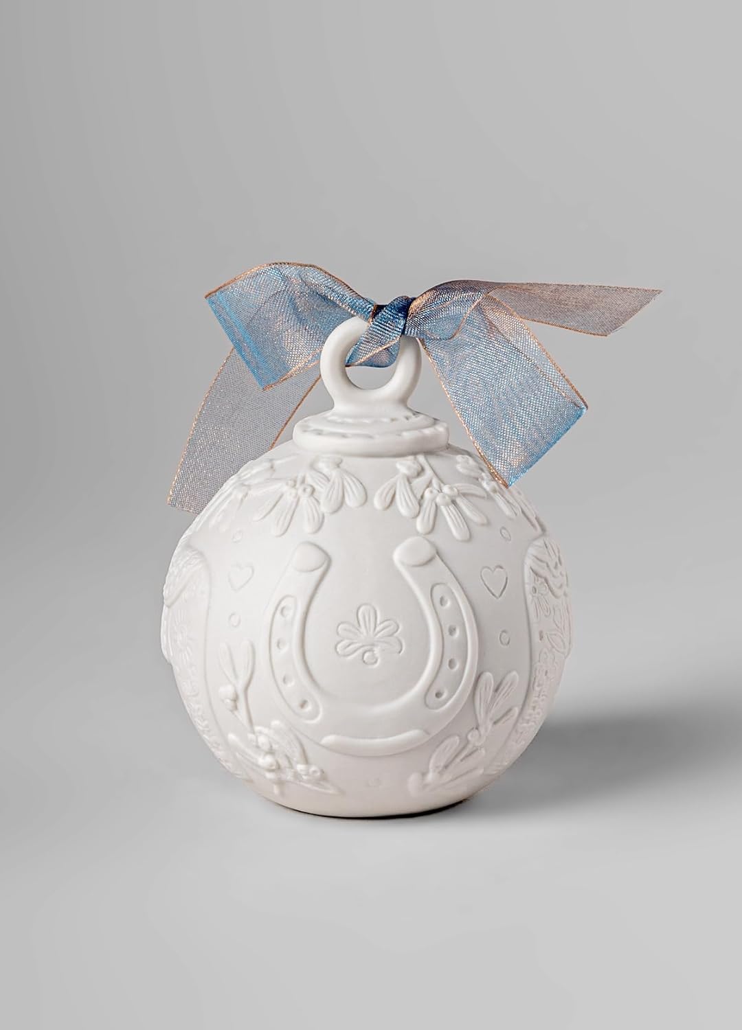 LLADR Blue 2025 Christmas Ball Decorative Ornament