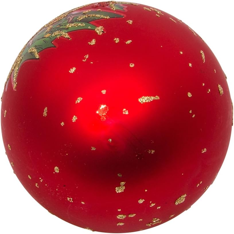 Kurt Adler 12 Days of Christmas Glass Balls Set 65mm