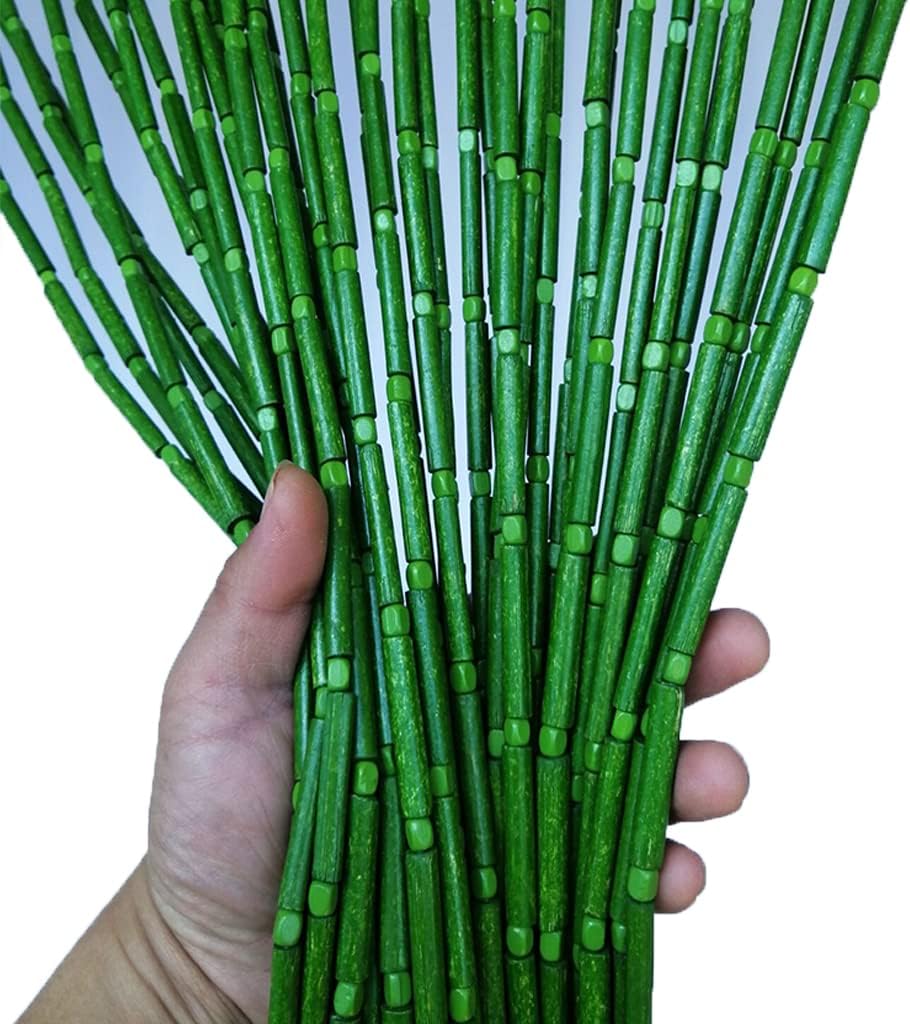 Handmade Bamboo Bead Curtain for Doorways