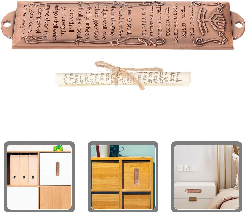 LUOZZY 2 Pcs Israeli Mezuzah Door Decor