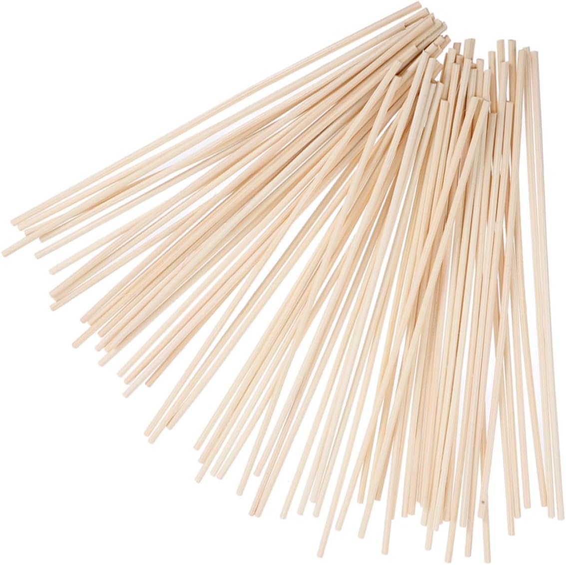 Cabilock 100pcs Natural Aromatherapy Rattan Diffuser Sticks