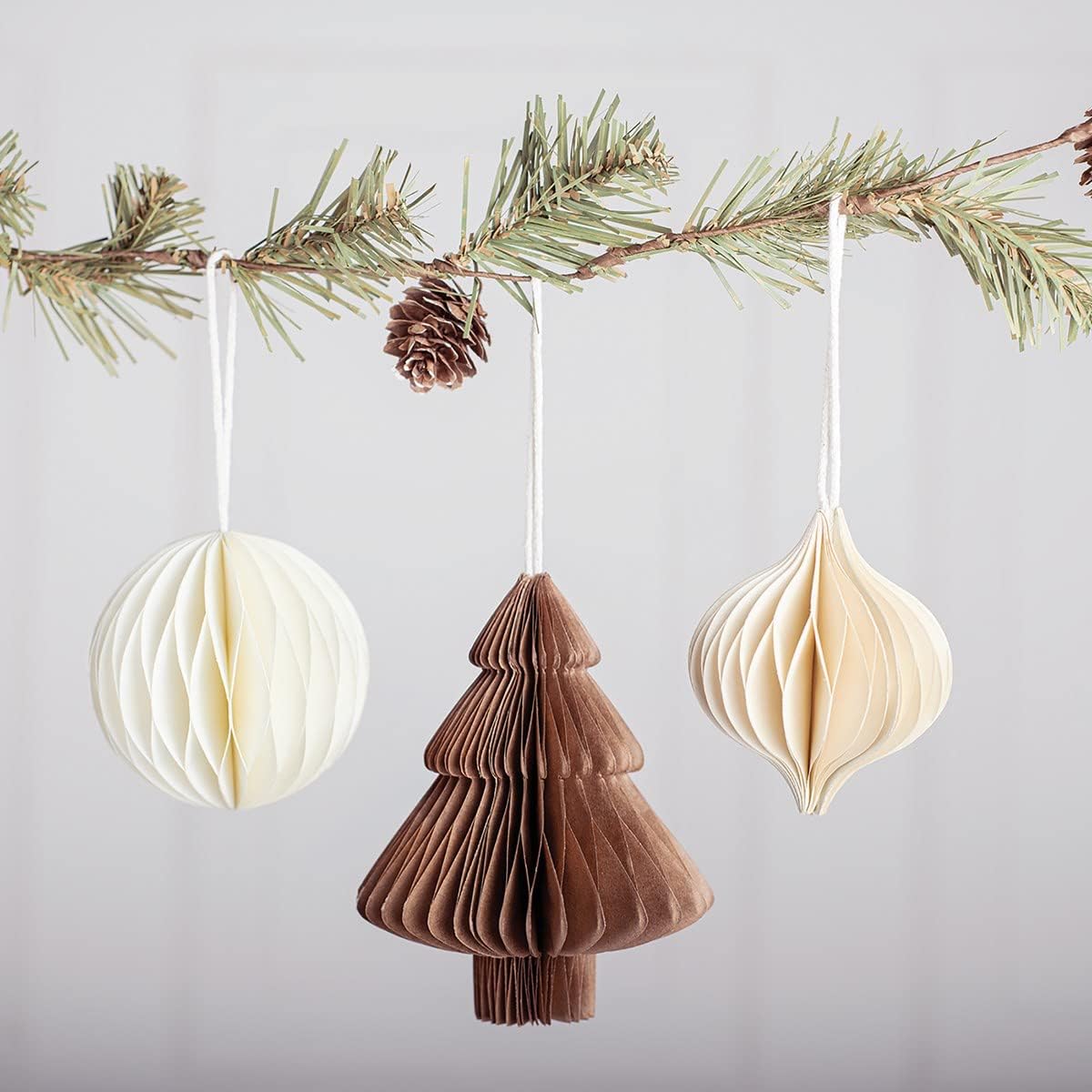 Primitives by Kathy Cream Ball Ornament