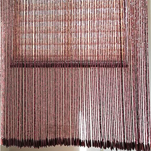 Handmade Wooden Beaded Door Curtain for Home Decor