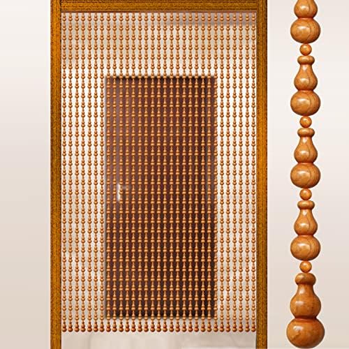KDDEON Home Decoration Wood Bead Curtain