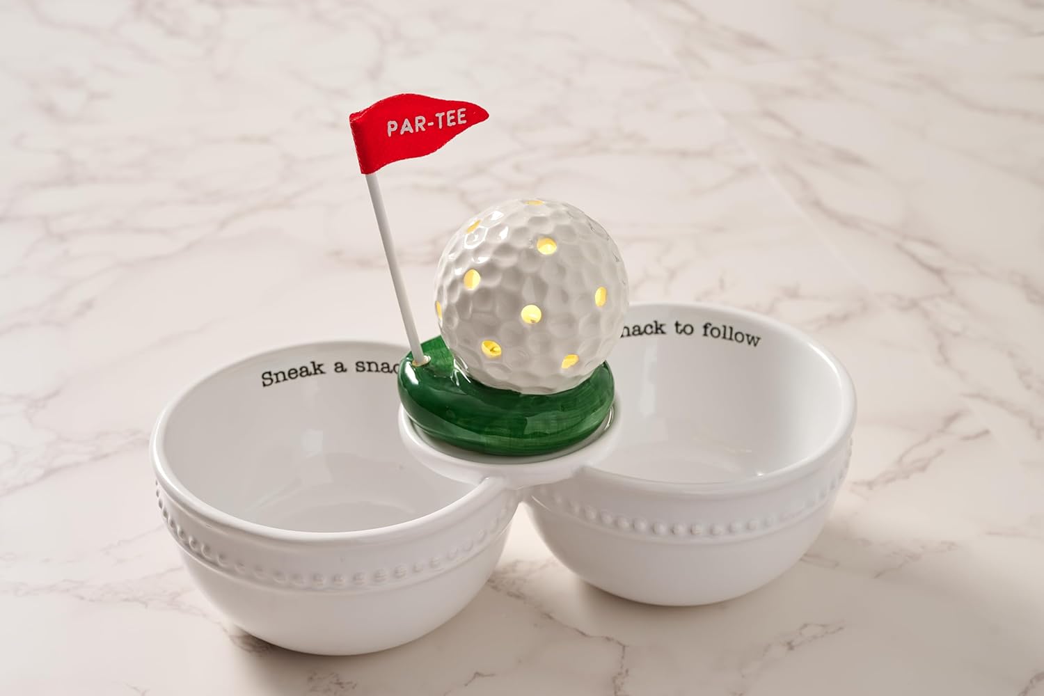 Mud Pie Golf Ball Light Up Sitter 4 14 X 2 12