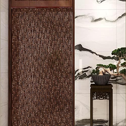 Wood Beaded Curtains for Doorway and Room Division