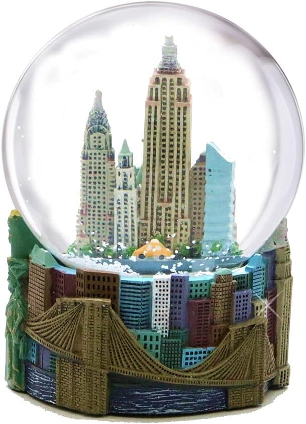 New York City Snow Globe 35 Inches Tall
