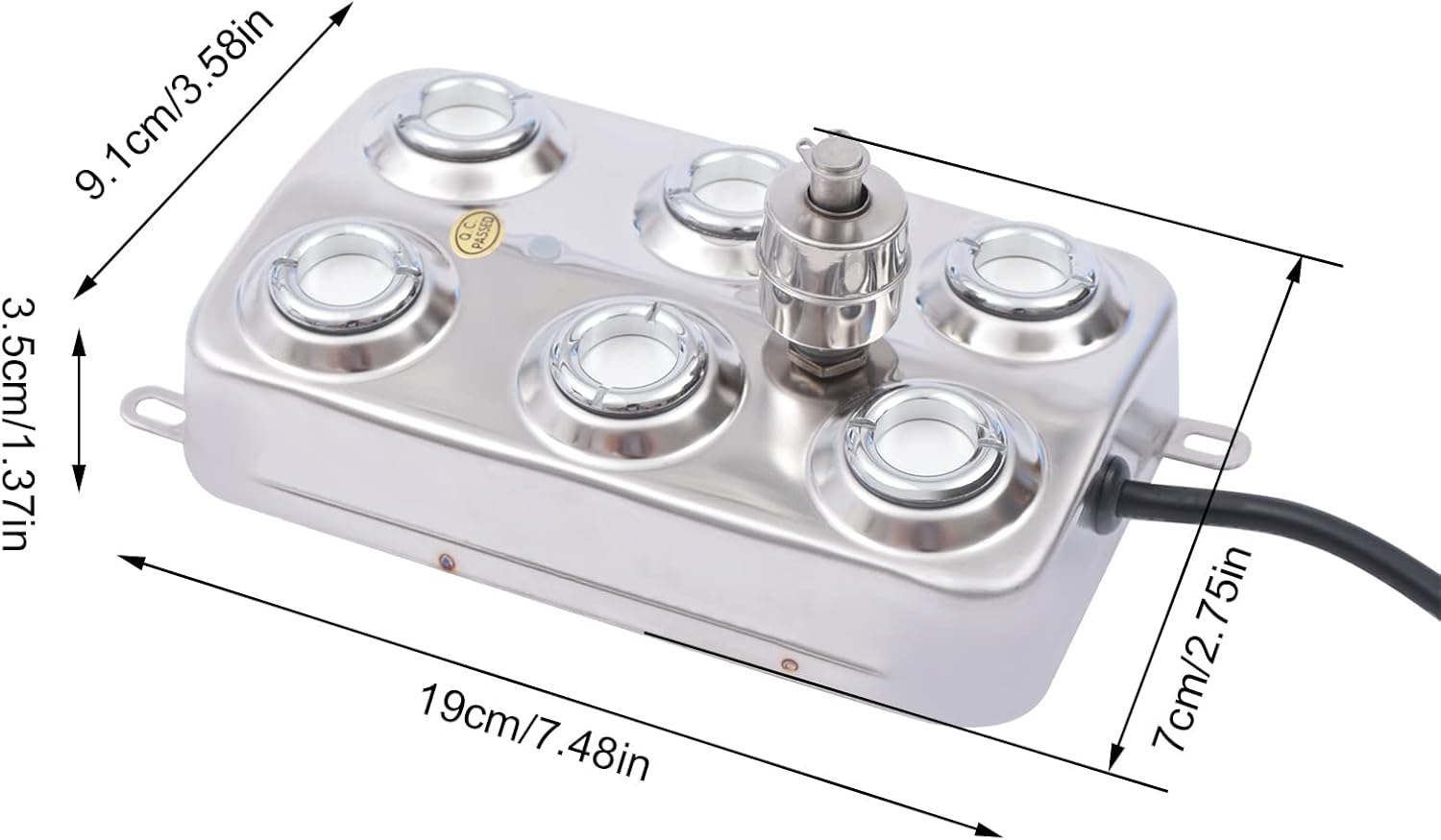 DC48V 6 Head Ultrasonic Fogger for Home Decor