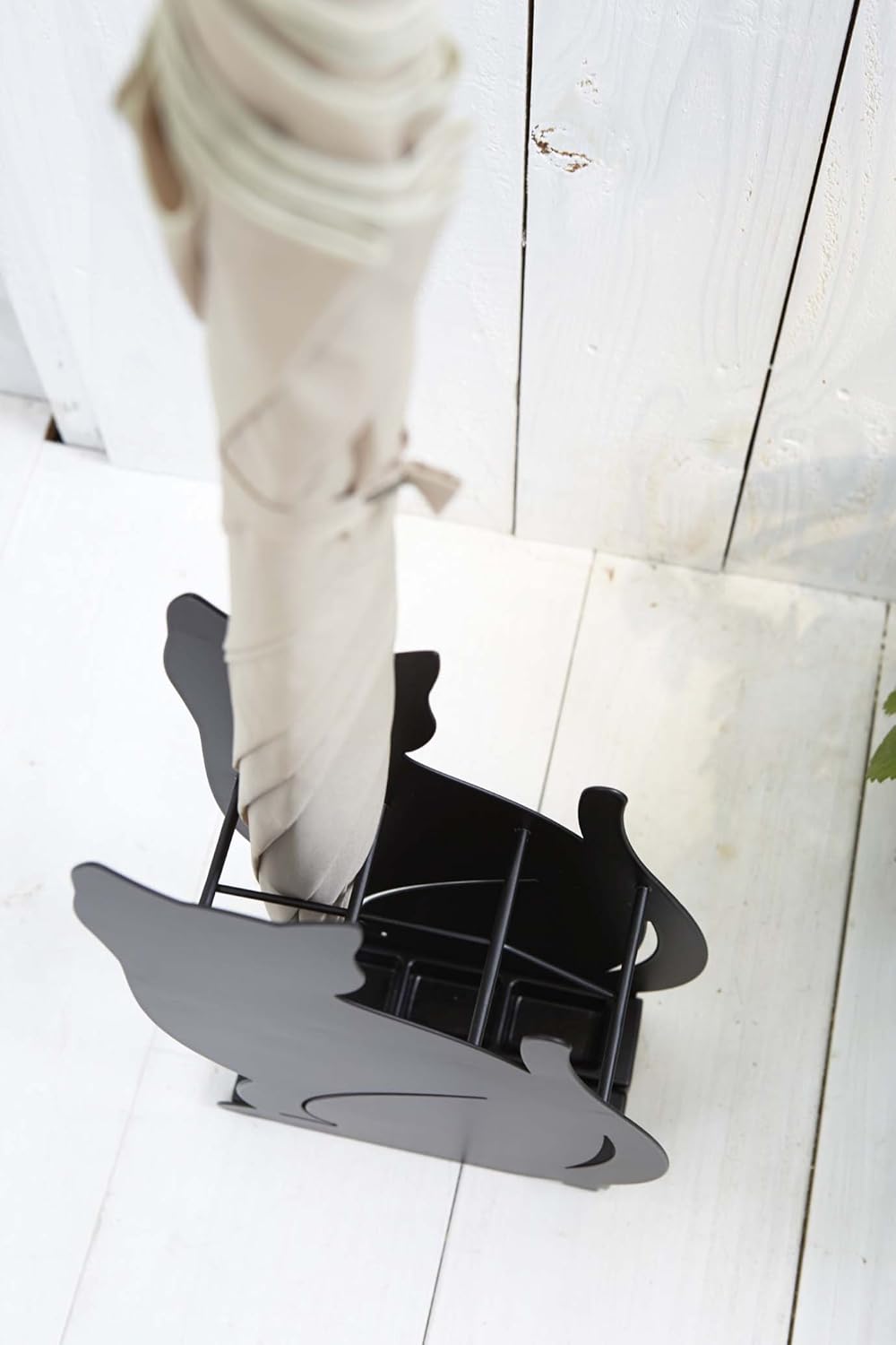 Yamazaki Home Cat Umbrella Stand Black