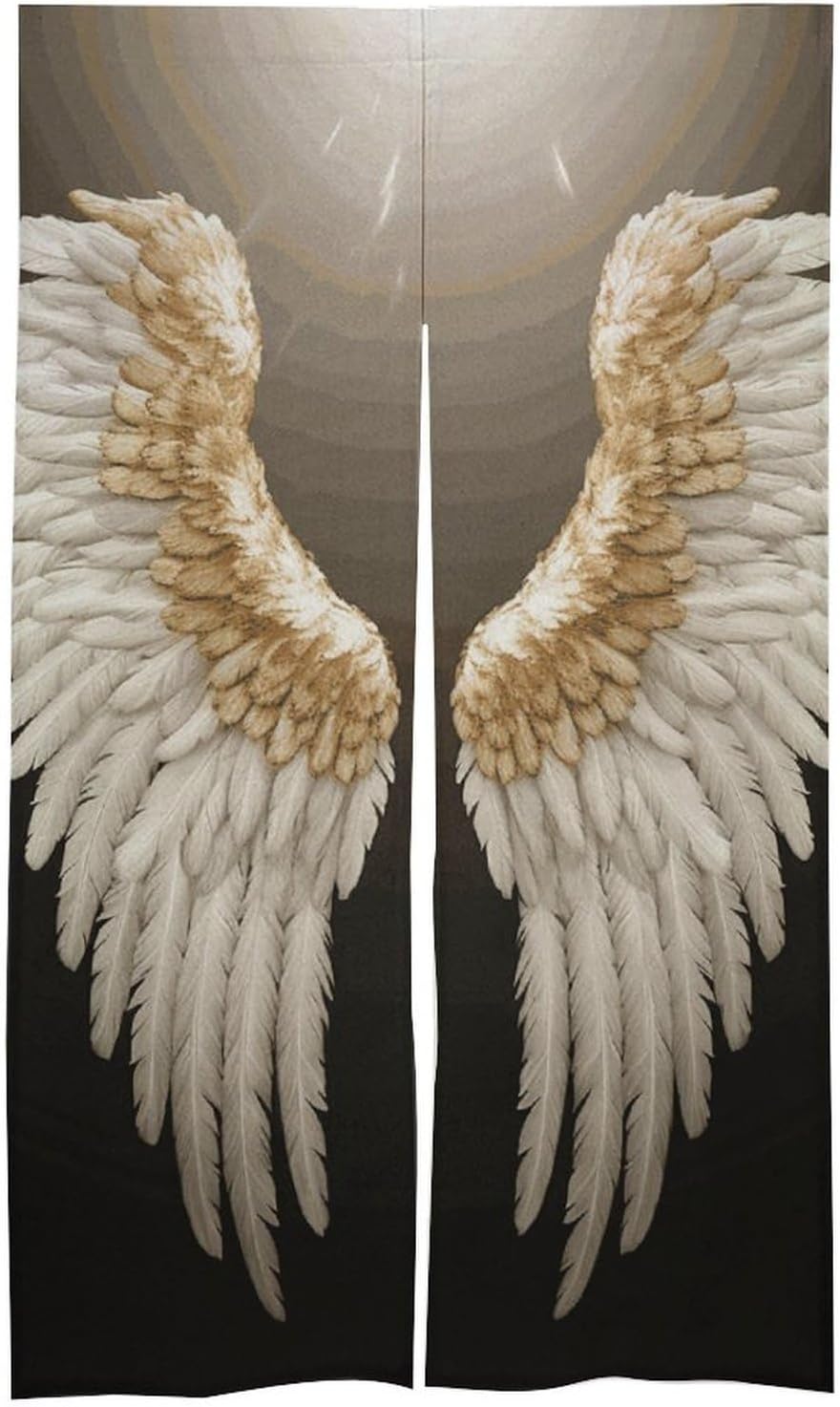 Angel Wing Door Cover Curtain 57 X 17 Inches