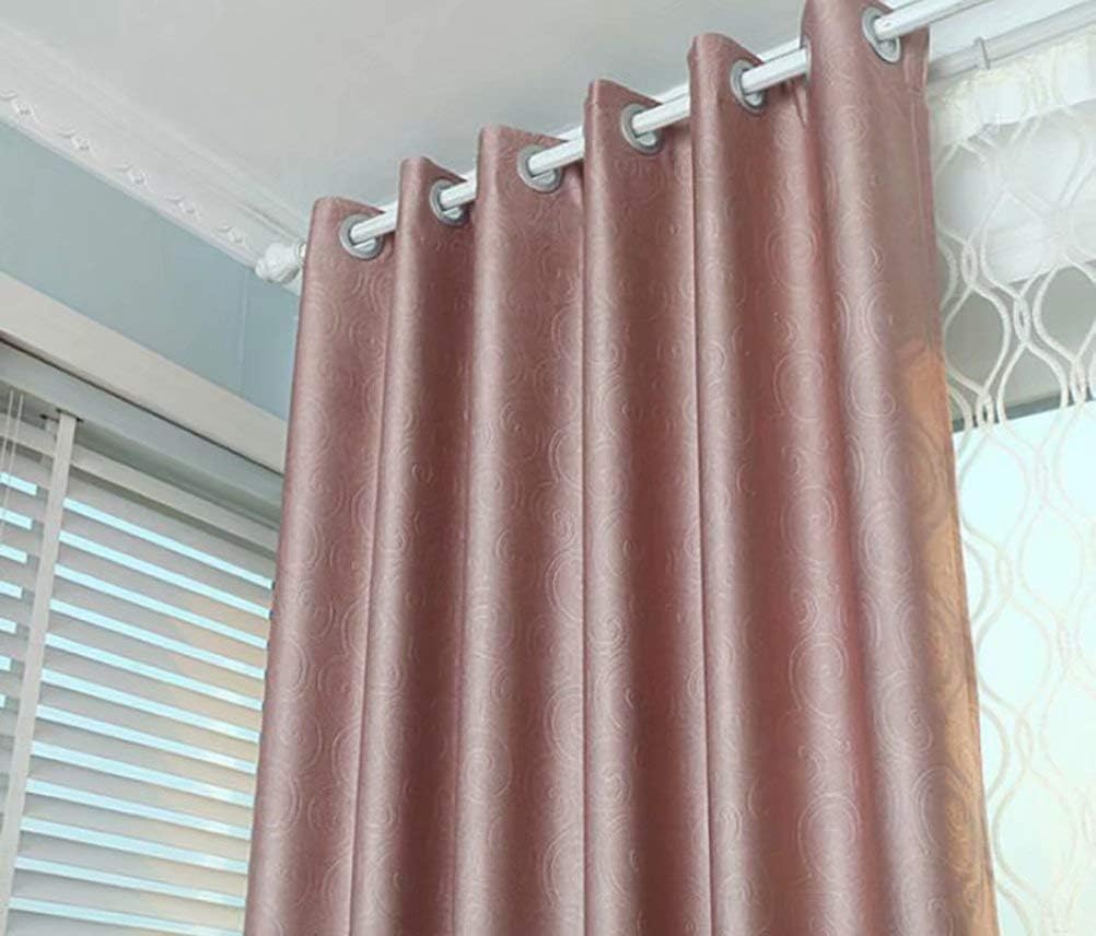 HAPPLiGNLY Velvet Beads Curtains 140x230cm 2 Panels Coffee