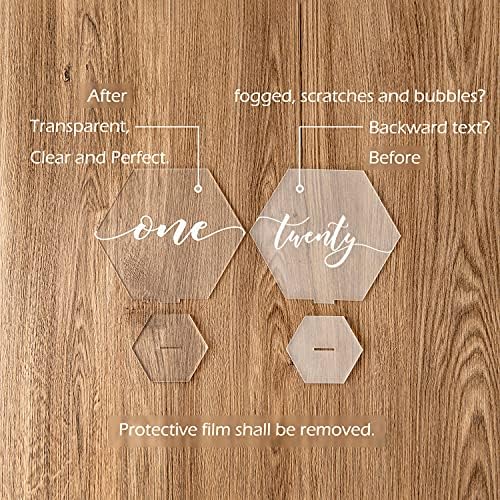Handcraft Wedding Sign Acrylic 8x10 Inches Memorial Art