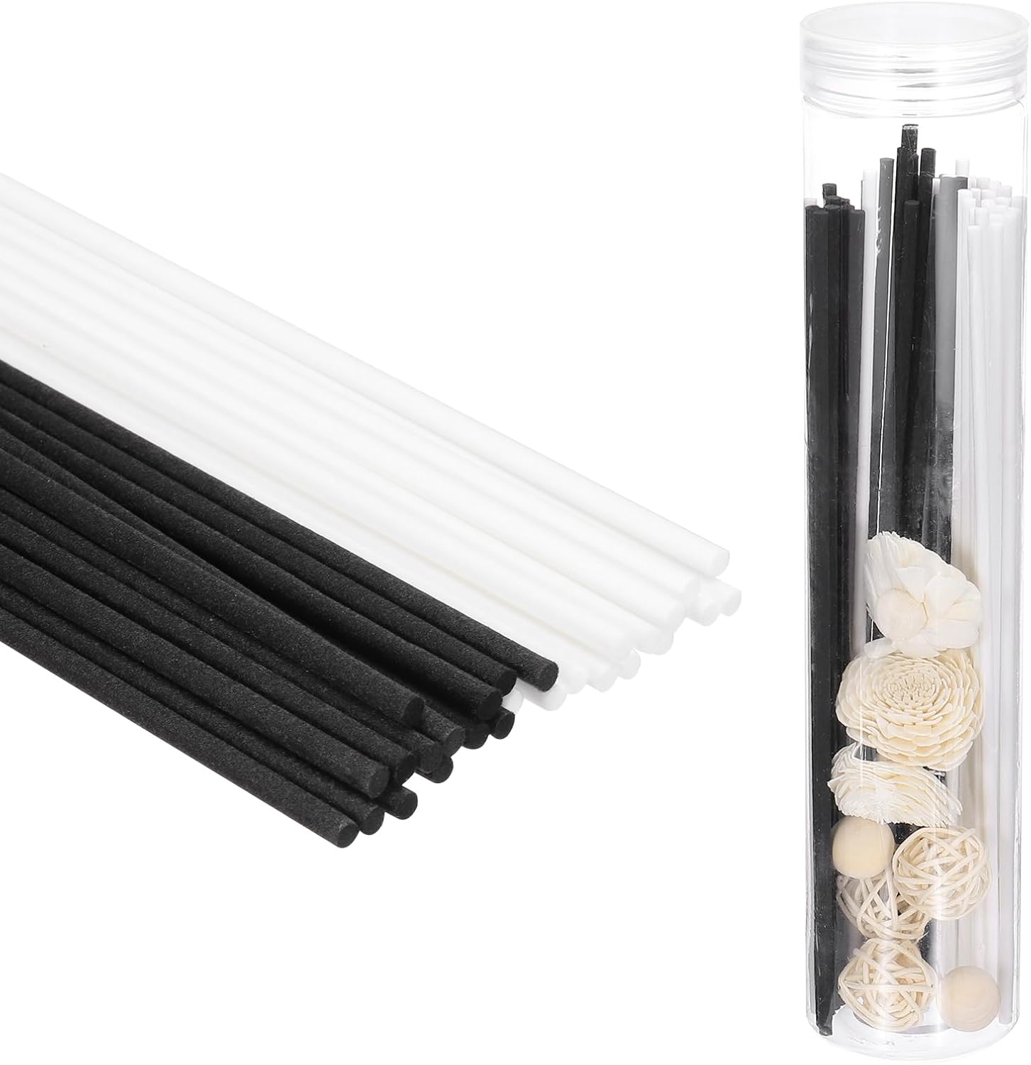 Uxcell 70Pcs Reed Diffuser Sticks Set for Home Fragrance