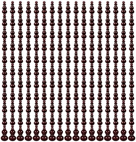 XOOFMASS Bamboo Beaded Curtain 212m Door Divider