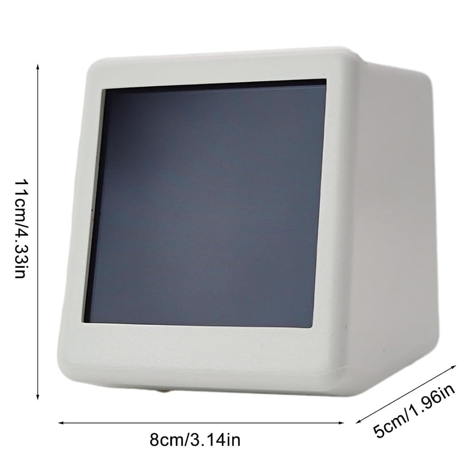 Cute LED Alarm Clock with Smart Weather and WiFi