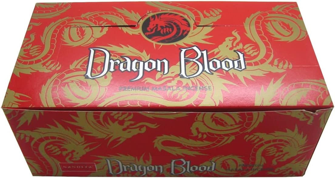 ATCUSA Dragon Blood Incense Sticks 12 x 15g Natural
