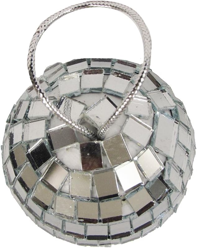 Kurt Adler 4 Inch Mirror Balls 4 Piece Set